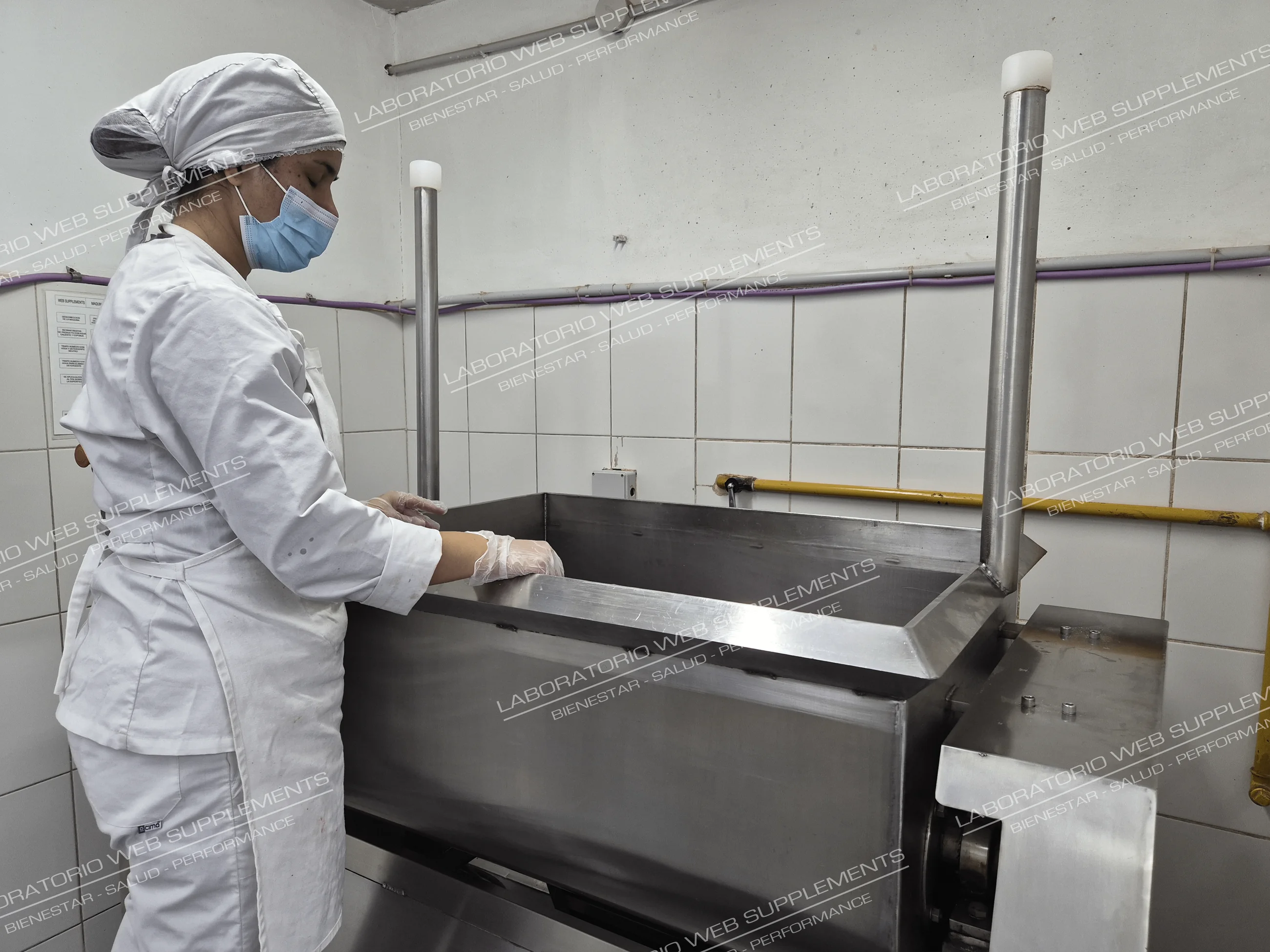 Instalaciones y proceso de producción de alimentos funcionales en la planta de Carlos Paz