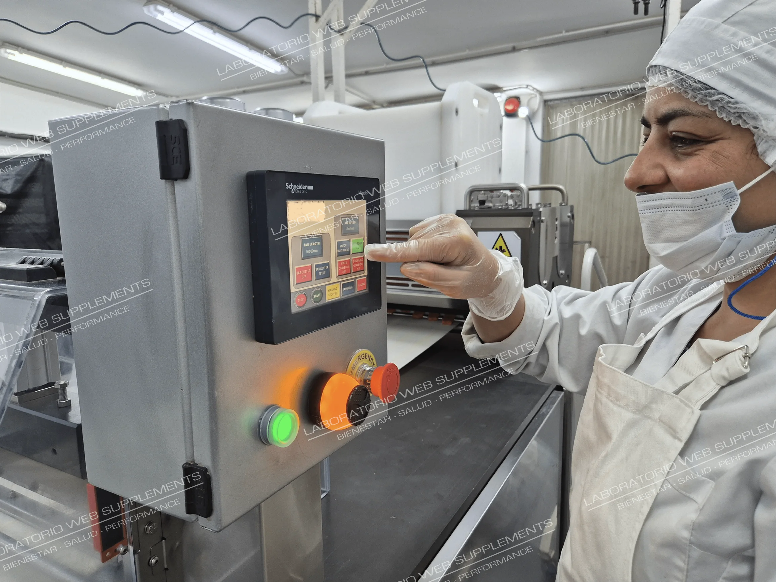 Instalaciones y proceso de producción de alimentos funcionales en la planta de Carlos Paz