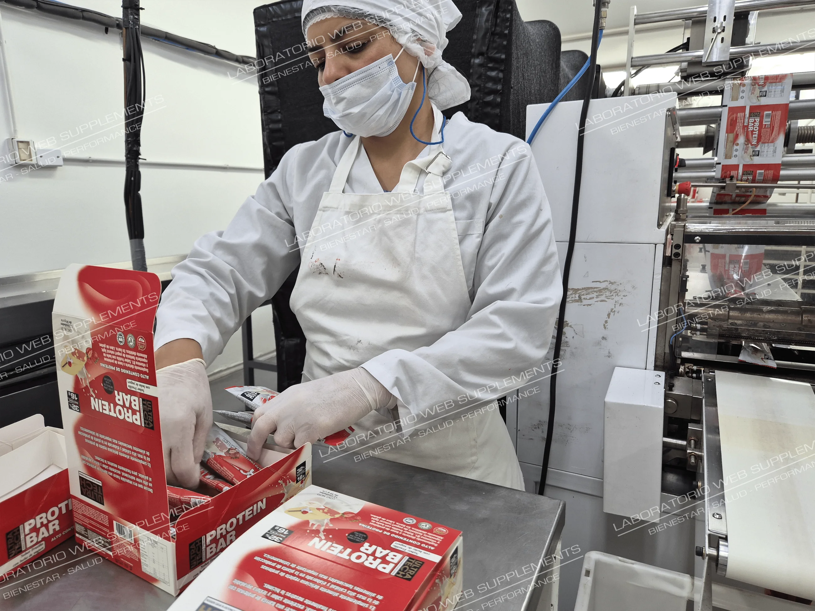 Instalaciones y proceso de producción de alimentos funcionales en la planta de Carlos Paz
