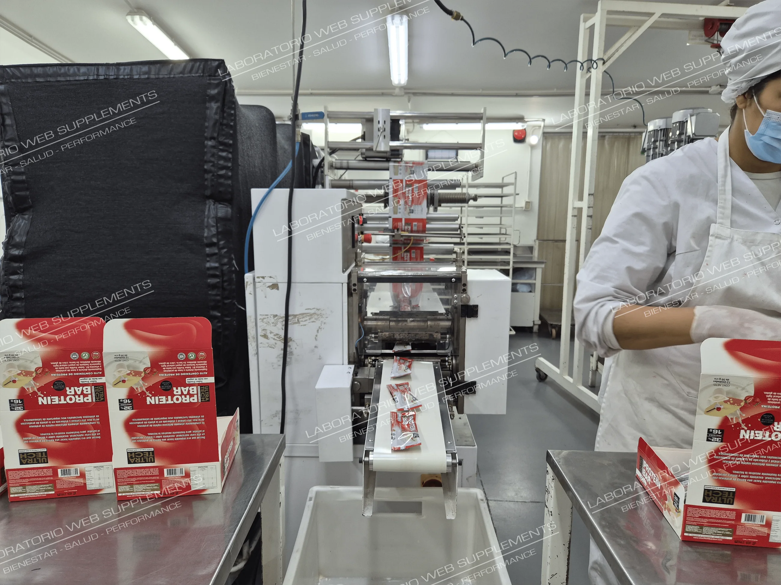 Instalaciones y proceso de producción de alimentos funcionales en la planta de Carlos Paz