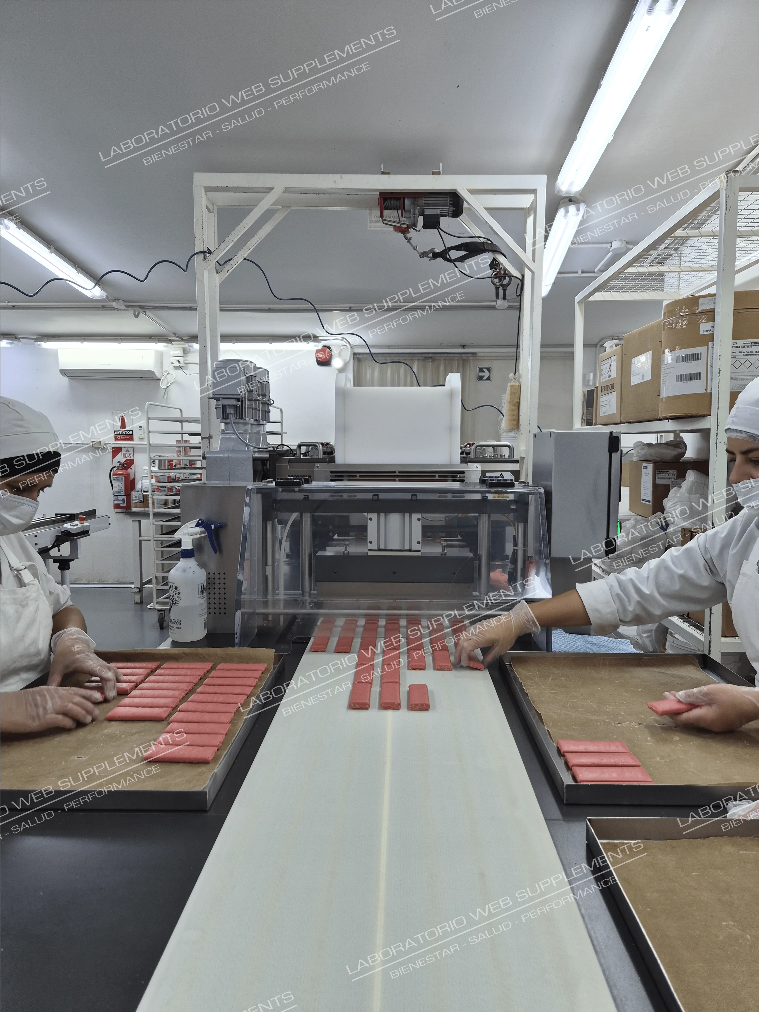 Instalaciones y proceso de producción de alimentos funcionales en la planta de Carlos Paz