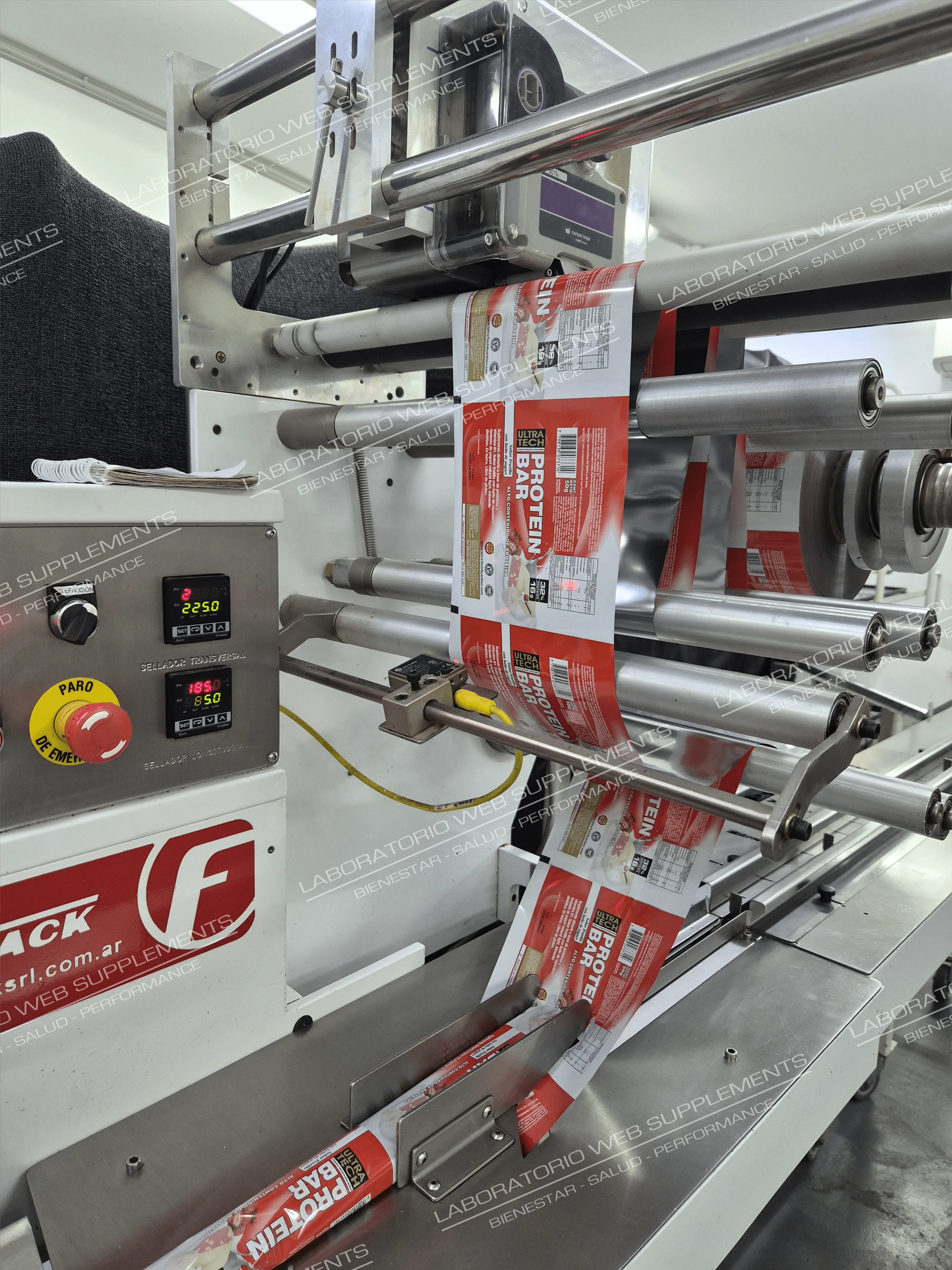 Instalaciones y proceso de producción de alimentos funcionales en la planta de Carlos Paz