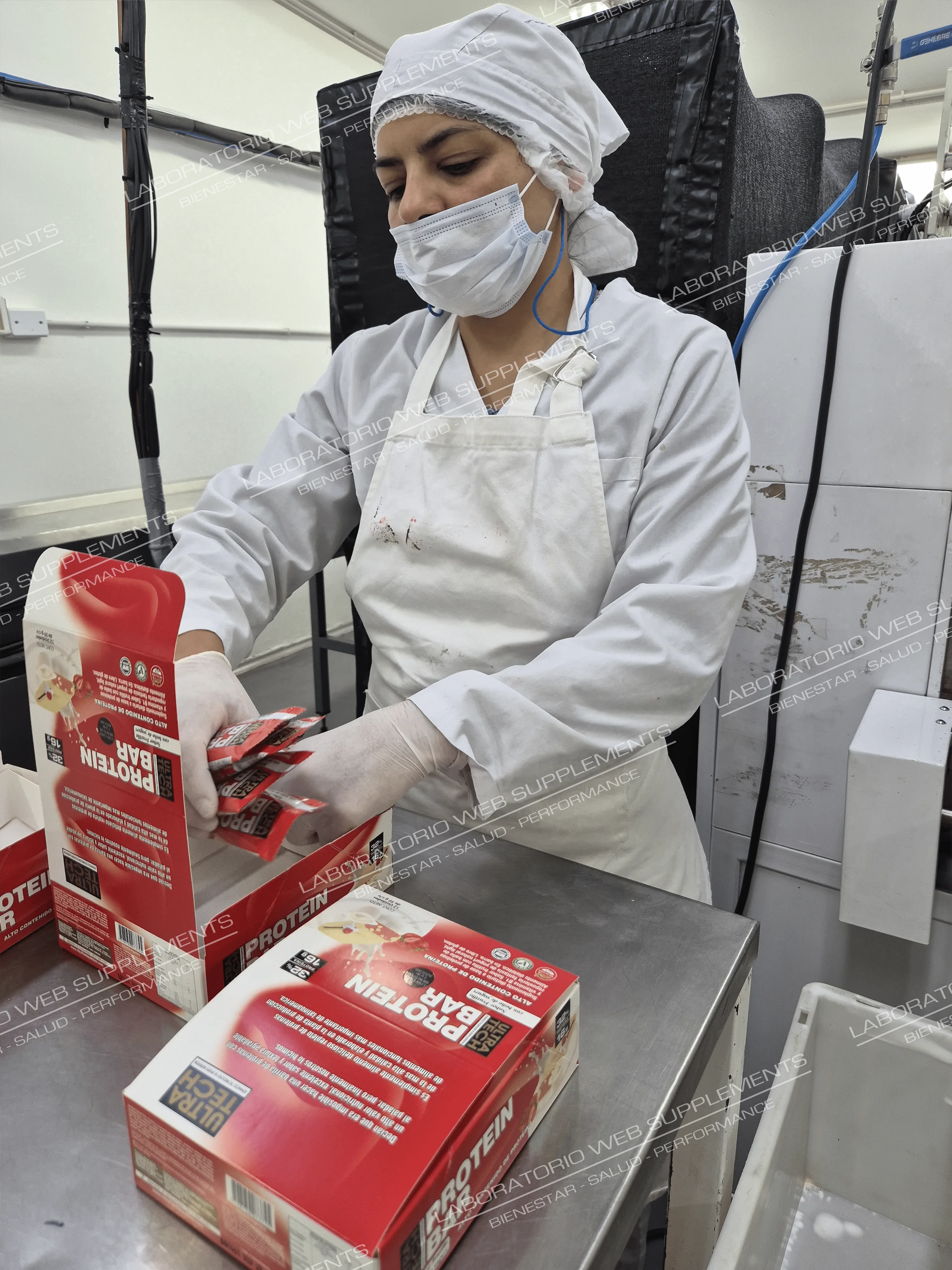 Instalaciones y proceso de producción de alimentos funcionales en la planta de Carlos Paz
