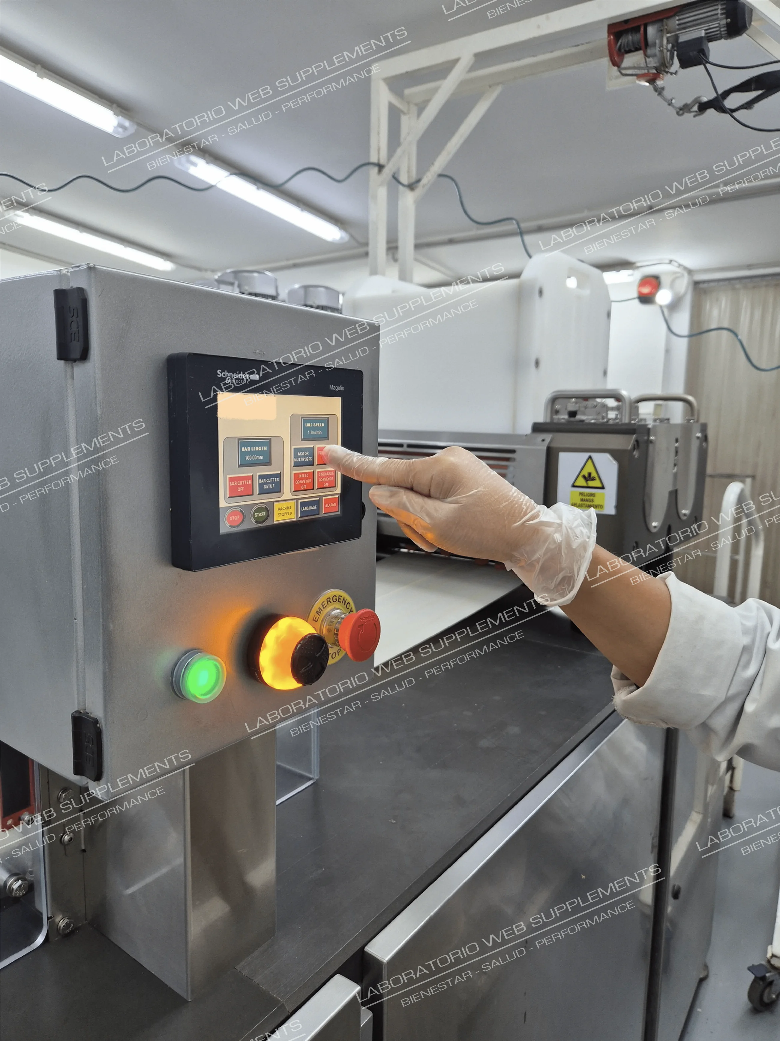 Instalaciones y proceso de producción de alimentos funcionales en la planta de Carlos Paz
