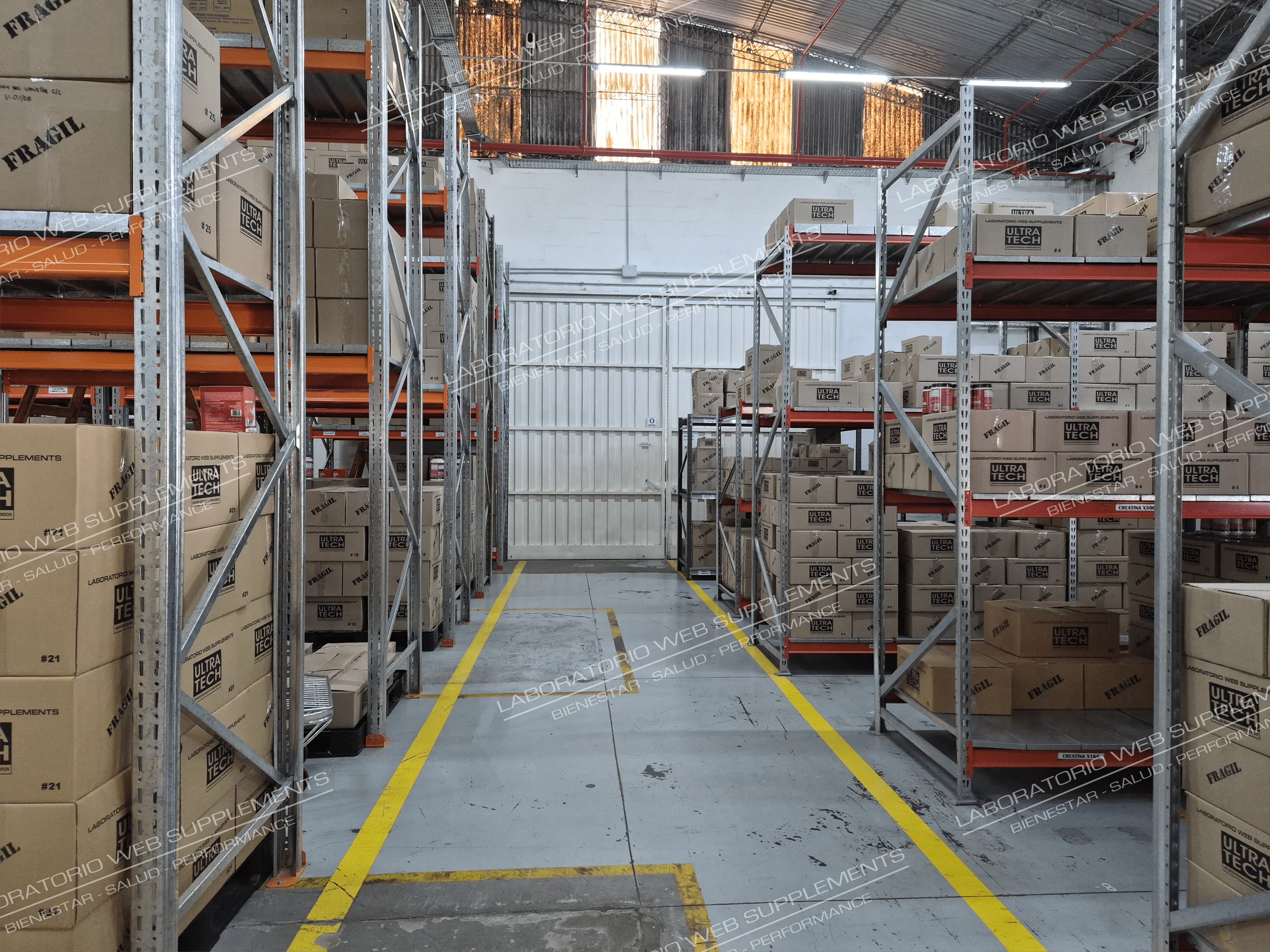 Instalaciones y proceso productivo del laboratorio de suplementos dietarios JBJ