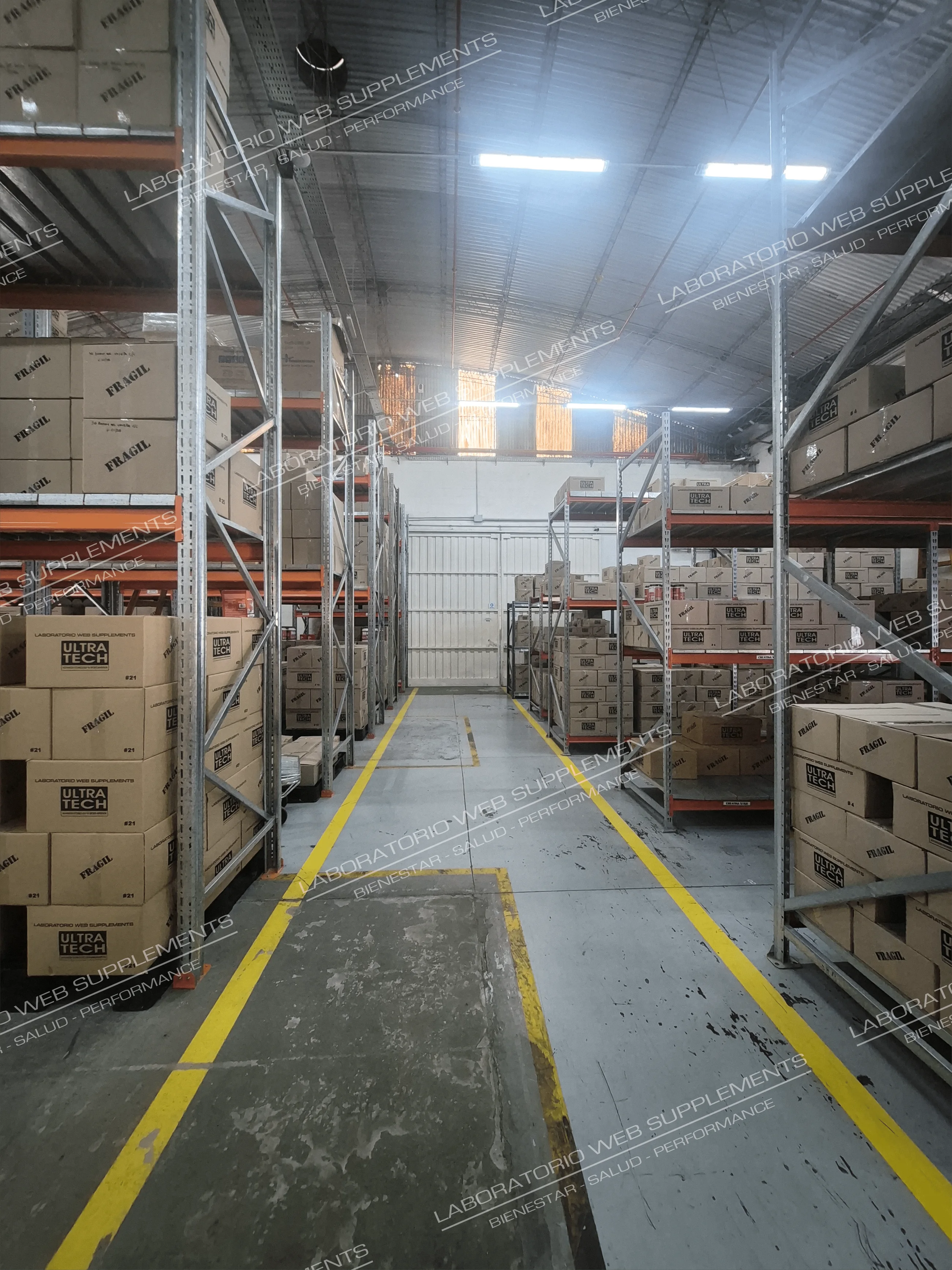 Instalaciones y proceso productivo del laboratorio de suplementos dietarios JBJ