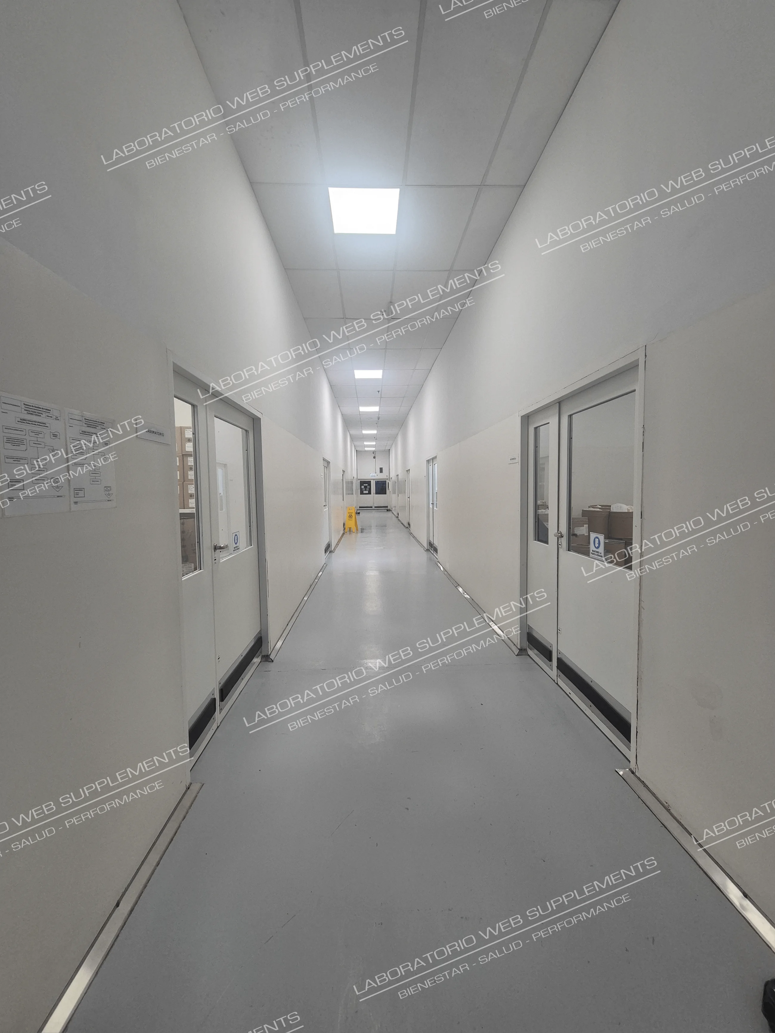 Instalaciones y proceso productivo del laboratorio de suplementos dietarios JBJ