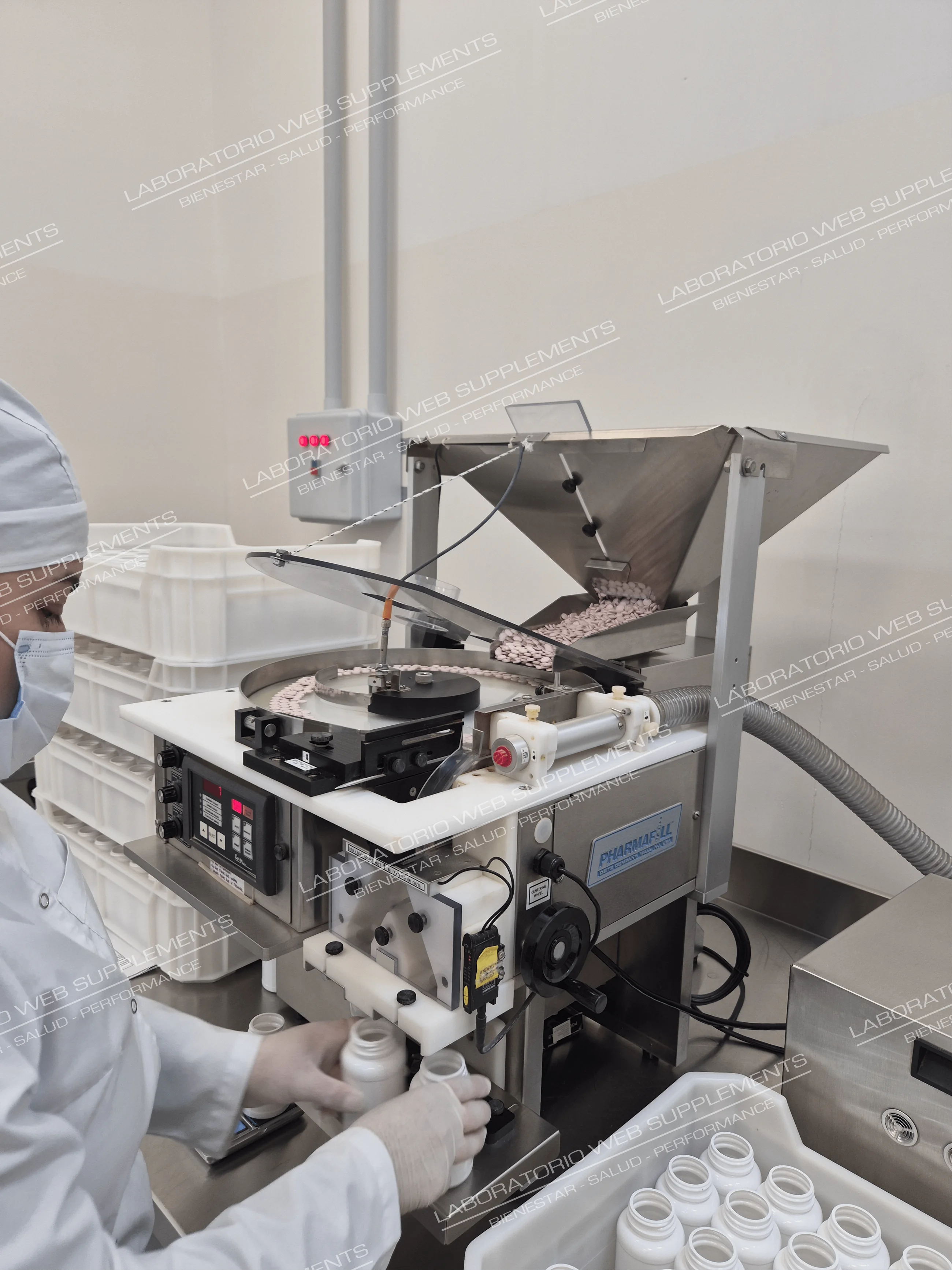 Instalaciones y proceso productivo del laboratorio de suplementos dietarios JBJ